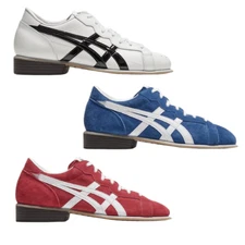 ASICS Weight Lifting Shoes 1163A006 Men's size US4.5-10 Blue Red White