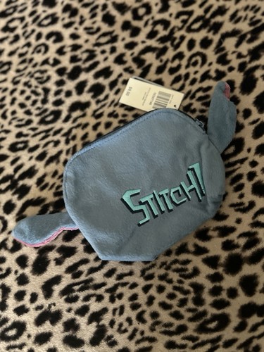Loungefly Stitch Lilo Bag Purse Wallet Clutch Fuzzy Plush Alien HTF Walt Disney - Picture 3 of 5