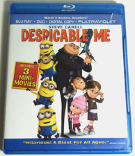 Despicable Me Blu-ray  DVD Movie Steve Carell Comedy