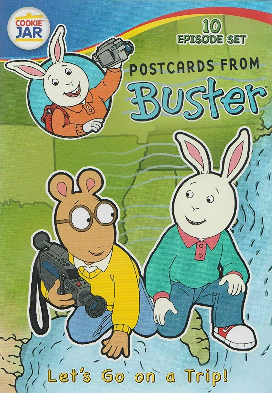 Postcards From Buster Let's Go On A Trip DVD THE 10 EPISODE SET Daniel