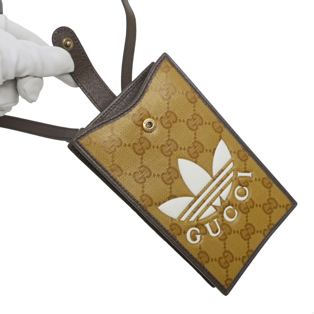Gucci X Adidas Smartphone Case Shoulder Bag GG Crystal Gucci X Adidas Smartphone Case Shoulder Bag GG Crystal