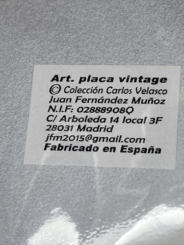 Circ 1960 Tio Pepe Bottled Bevarage Andalucia Spain NEW 11"X8" Repro Metal- Sign - Picture 4 of 12