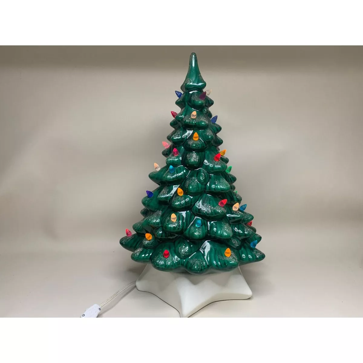 Ceramic light up sale tree
