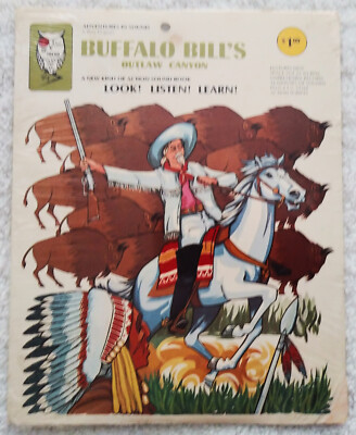 Buffalo Bill's Outlaw Canyon - Look Listen Learn! - Red Vinyl - New and Sealed