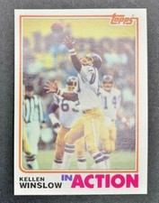 1982 Topps - Kellen Winslow #242 San Diego Chargers - In Action HOF