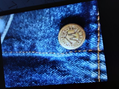 vintage Marlboro blue jean coat - Picture 4 of 4