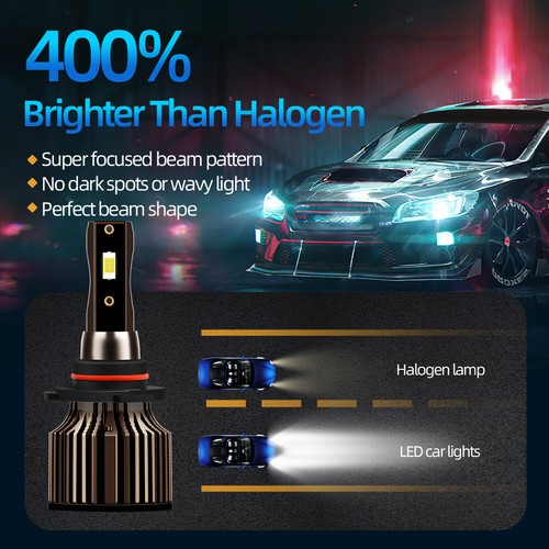 Para Lexus GX470 2003-2009 6500K LED Faro Alto Bajo + Faros Antiniebla Combo - Imagen 4 de 18