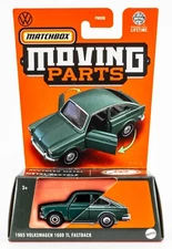 2024 Matchbox Moving Parts #22 1965 Volkswagen 1600 TL Fastback JAVA GREEN | FSC
