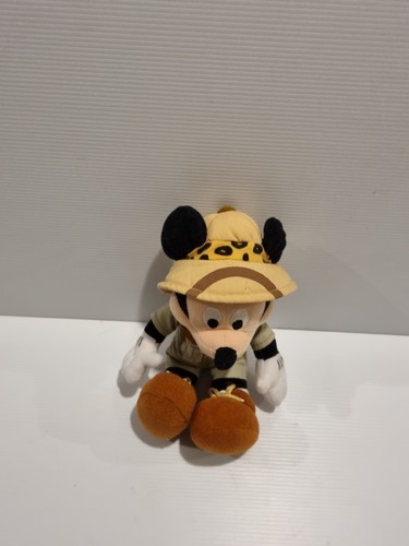 Mickey Mouse Safari Plush – 22cm Disney Soft Toy – Jungle Adventure Edition - Photo 4/10