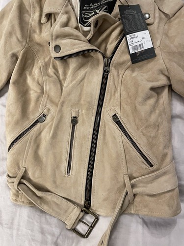 MATCHLESS ELISABETH BLOUSON LADY NATURAL SIZE XS - Picture 7 of 12