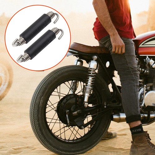 Gancho de resortes metálicos para tubo de enlace de muelles de escape de motocicleta 2 piezas - Imagen 3 de 7