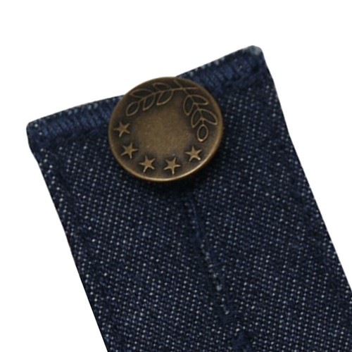 Denim Knopfverlängerung Jeans Hose Pants Taillenverlängerer Verlängerung Schnalle - Bild 5 von 16