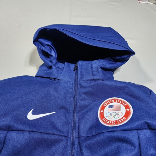Nike 2022 Team USA Olympics DM5483-492 Ski Parka Down Jacket Womens Size S - Picture 2 of 6