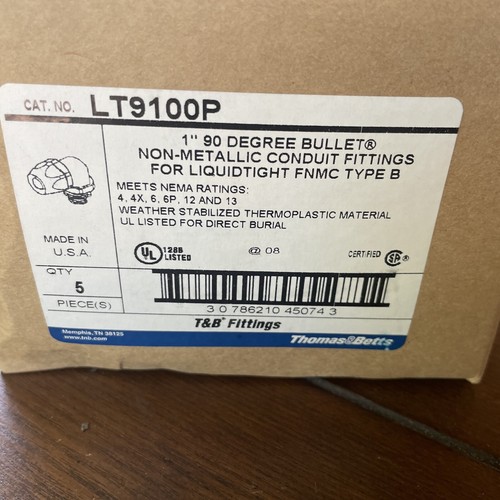 Thomas & Betts LT9100P 1" 90 Grad Kugel (jeweils verkauft) Neu in OVP - Bild 2 von 5