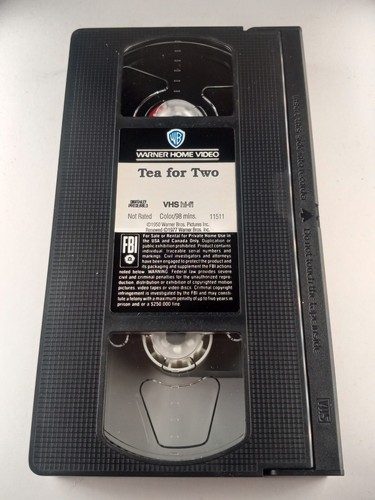 Tea for Two (VHS) 1950 Doris Day, Gordon MacRae, Gene Nelson TESTED - Picture 3 of 3