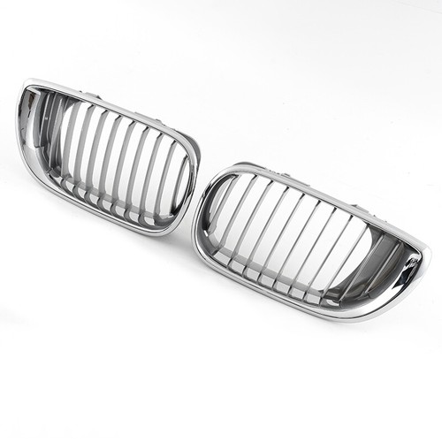 PARRILLA DE RIÑÓN DELANTERA cromada para BMW E46 4 puertas 320i 325i 330i 2002 2004 2005 - Imagen 9 de 14