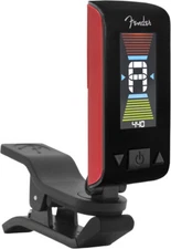 Genuine Fender Original Clip on Chromatic Tuner, Fiesta Red - 023-9979-004