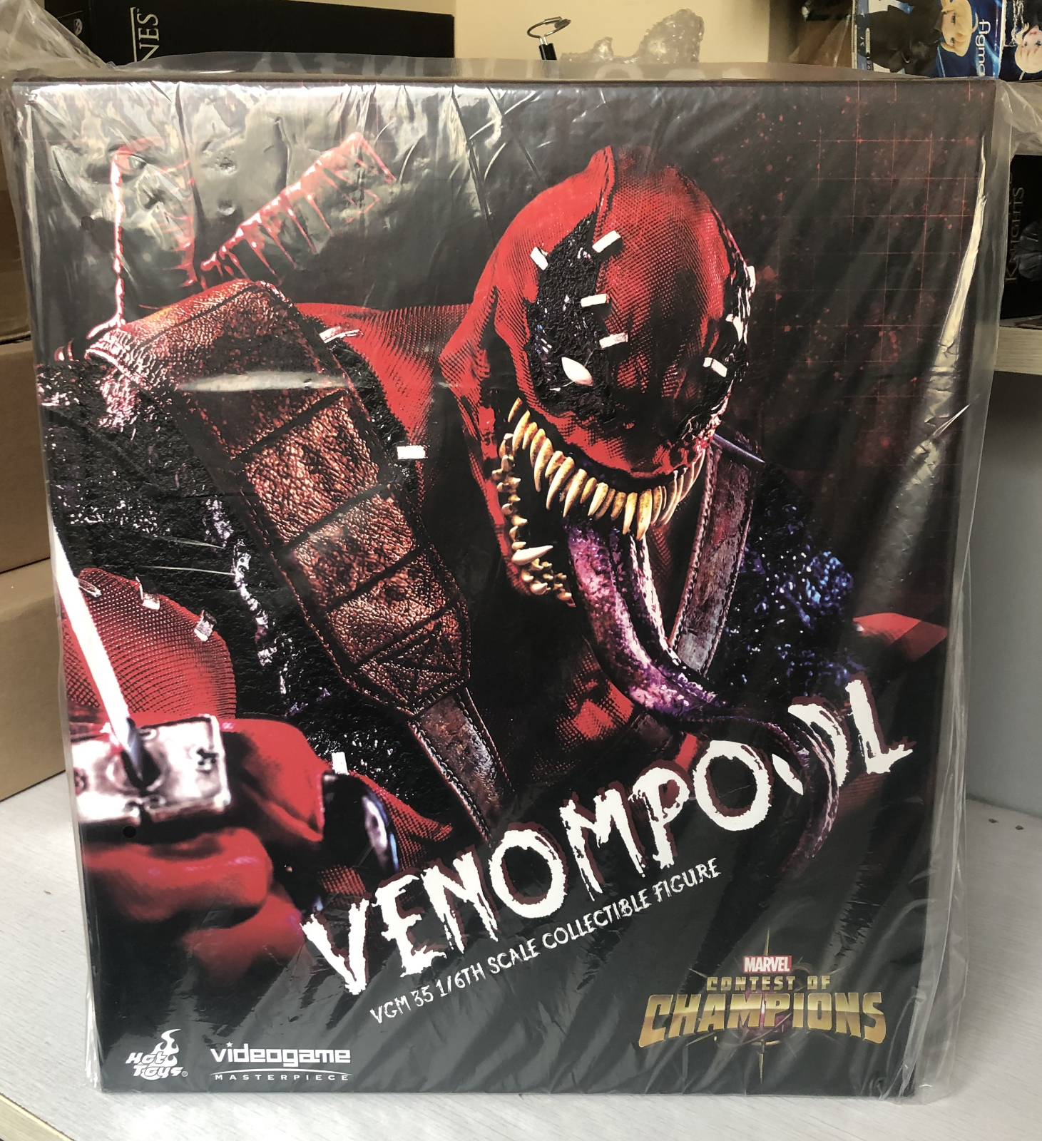 HOT TOYS VGM35 Marvel Contest of Champions Venompool 1/6 HOT TOYS VGM35 Marvel Contest of Champions Venompool 1/6