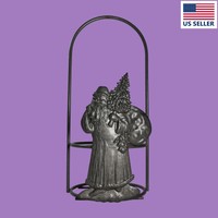 Candle Holder Grey Wrought Iron 10.5h X 4.5d | Renovator's Supply on sale Candle Holder Grey Wrought Iron 10.5h X 4.5d | Renovator's Supply on sale