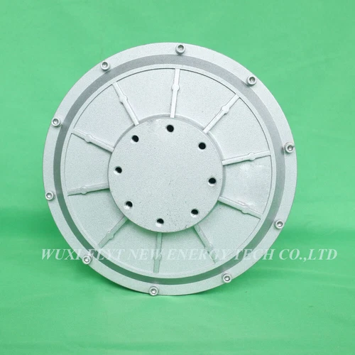 2000W Coreless Outer Rotor Permanent Magnet Generator 24V-220V DIY Wind Turbine - Picture 16 of 23