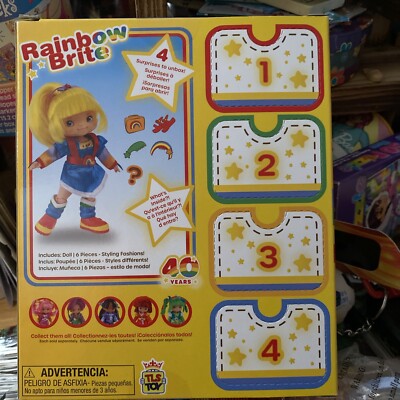 RAINBOW BRITE TSL DOLL NEW SEALED Mini | eBay