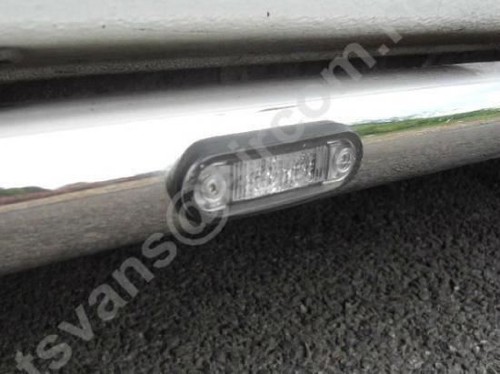 Roof Bar + BLACK Spot Lamps To Fit Renault Premium Visor Truck Metal Accessories - Picture 4 of 9