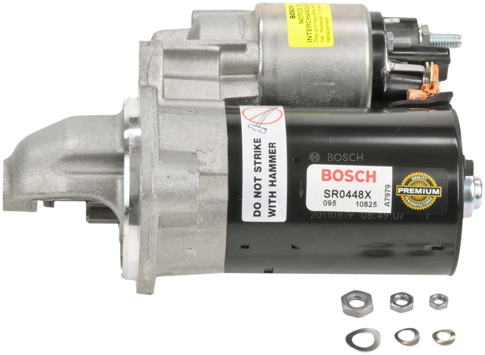 For 2001-2006 BMW 330Ci 3.0L L6 Bosch Starter (Remanufactured) 2002 2003 2004 - Image 3 of 4