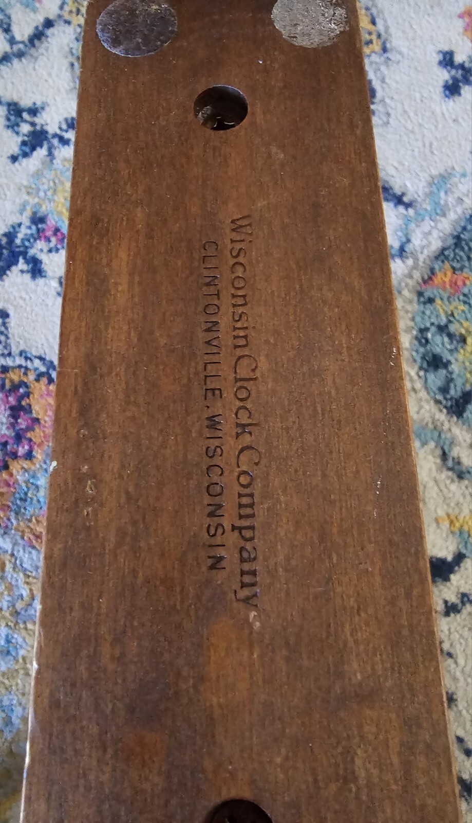 Vintage Beefeater Gin Wood Clock Bar Man Cave Wisconsin Clock Company ...