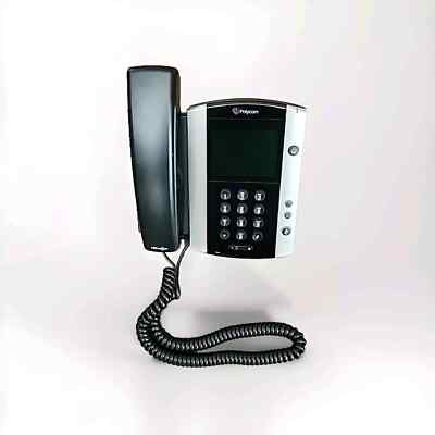 Polycom VVX 501 IP Phone   12-Line Touchscreen Gigabit VoIP Phone