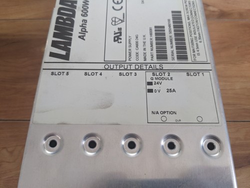 Lambda Alpha 600W Power Supply H60081 - Picture 3 of 5