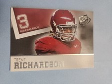 TRENT RICHARDSON  2012 PRESS PASS  #41 RC ALABAMA