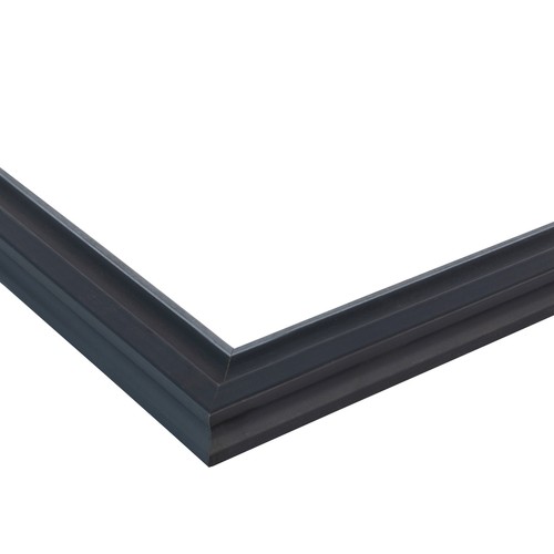 ArtToFrames Individueller Bilderrahmen Poster Schwarz Samt mit Silber 1,25" BW275-1231 - Bild 2 von 7