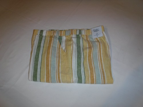 Pull On Wide Leg Linen Capri Pants,XXL,XL,L,Sonoma,Elastic waist ,2 pockets NWT - Picture 25 of 64