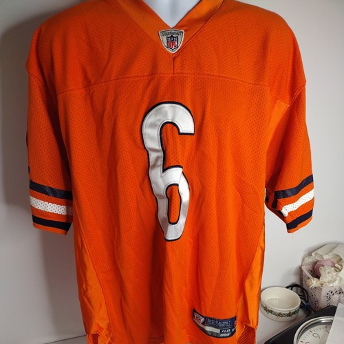 Reebok Equipment Trikot Jay Cutler #6 Orange Chicago Bears Größe 48 NFL - Bild 2 von 7
