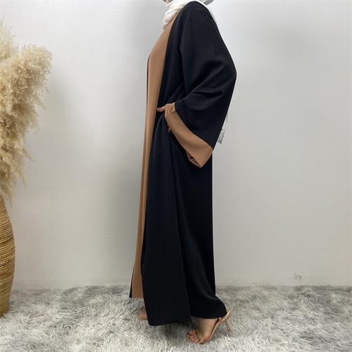 Dubai Türkei Damen Abend Kaftan Muslim Abaya Maxikleid Einteiler Islamische Robe - Bild 11 von 59