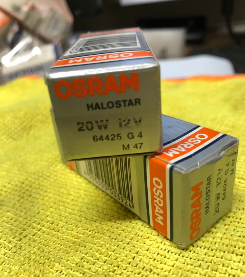 OSRAM HALOSTAR 20W 12V HALOGEN LAMP 64425 M47 - Image 4 of 4