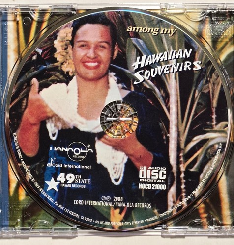 Genoa Keawe: Among My Hawaiian Souvenirs CD (2008) -- VERY GOOD! TESTED!! - Picture 4 of 4
