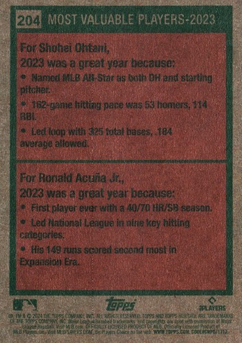 RONALD ACUNA JR MAJOR LEAGUE BASEBALL CARDS - PICK FROM LIST - Picture 202 of 216