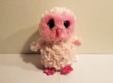 Ty Beanie Boos Twiggy The Owl Pink Plush Stuffed Animal 6"