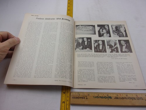 Senor Frakson Magic Genii International Conjurors Magazin Magicians 1969 - Bild 3 von 5