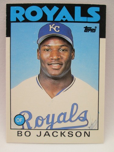 1986 Topps Traded #50T Bo Jackson RC ROOKIE KC Royals EX/MT-NM QTY - Picture 1 of 2