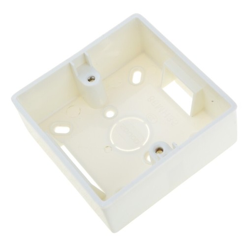 86 Type White Plastic Protections Box Wall Mounted Single Gang Junctions Box - Bild 4 von 12