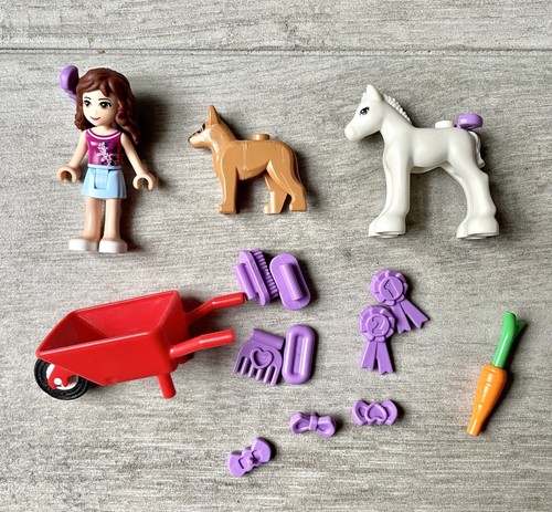 Lego Friends Mini Figures Horses Dog Accessories Treasure Chest Box Jewels Misc - Picture 6 of 13