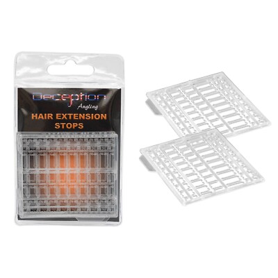 2 Clear Hair Extension Stops Fishing Boilie Hook Bait Extender Carp Fishing Rig