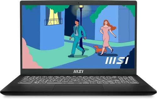 MSI Modern 15 B12M-089IT Notebook 15.6", Intel I5-1235U Laptop 8GB 512GB Iris Xe