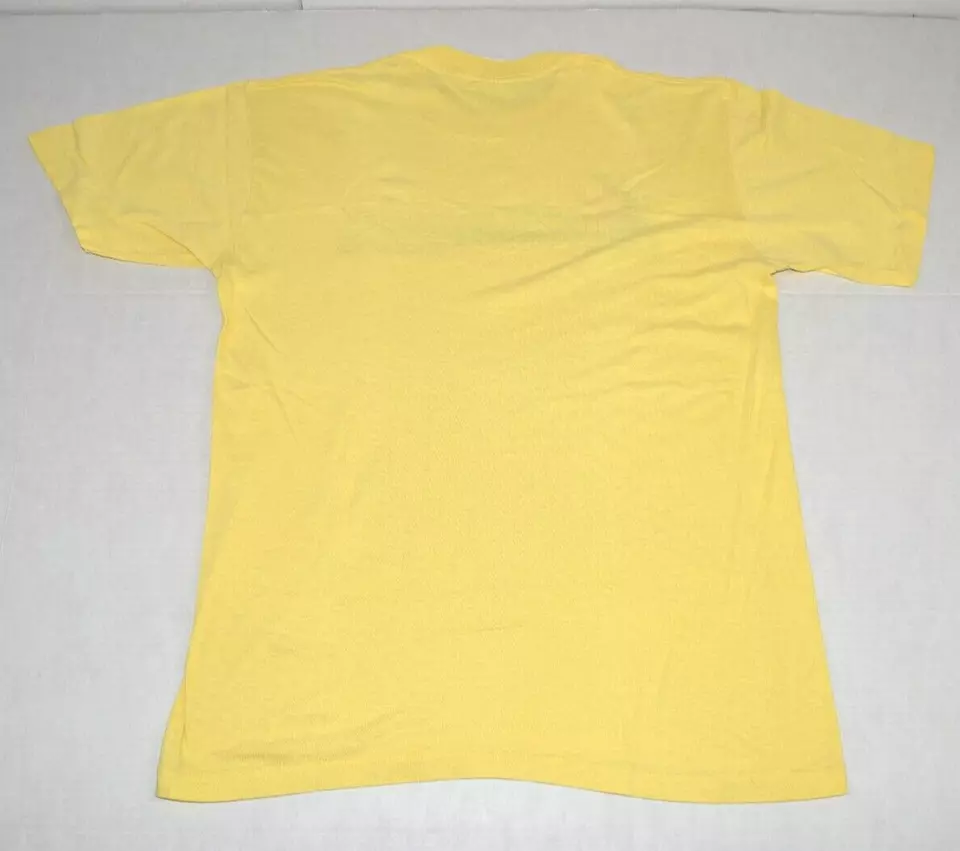 Vintage Animal Print T-Shirt Ebert Custom Size S/M 70s Egrets at Sunset Made USA - Image 4 of 4