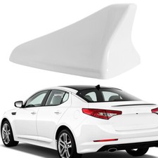 For 2011-2016 Kia Forte Ebony Code Eb Shark Fin Antenna Aerial Cover White Color