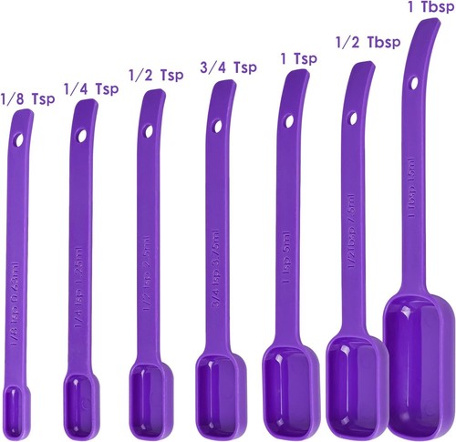 Plastic Measuring Cups And Spoons Set 15 7 Dry&liquid Measuring Cup Spoon Set 7 - Picture 6 of 11