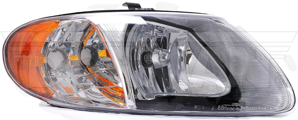 Conjunto de farol direito Dorman para 2001-2007 Dodge Caravan 2002 2003 2004 2005 - Imagem 3 de 4