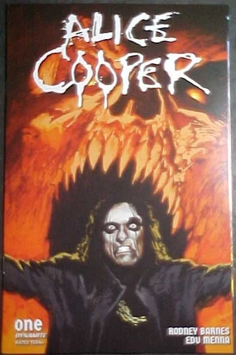 ALICE COOPER #1! COVER C VARIANT! NM 2023 DYNAMITE